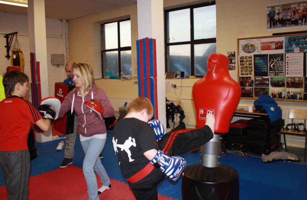 Kickboxing @ the Hub